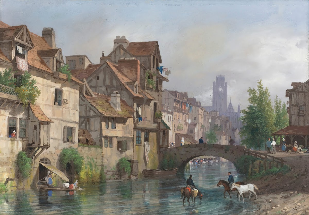 View Of Rouen 1831