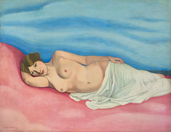 Femme couchée 1913