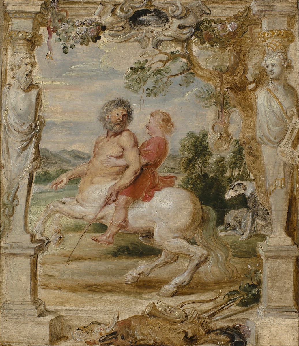 Achilles Educated by the Centaur Chiron 1630 1635