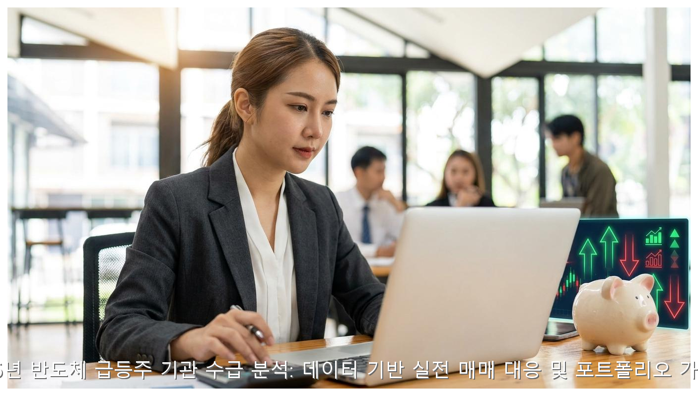 2026년 반도체 급등주 기관 수급 분석: 데이터 기반 실전 매매 대응 및 포트폴리오 가이드 핵심 안내 및 분석 인포그래픽 (8)
