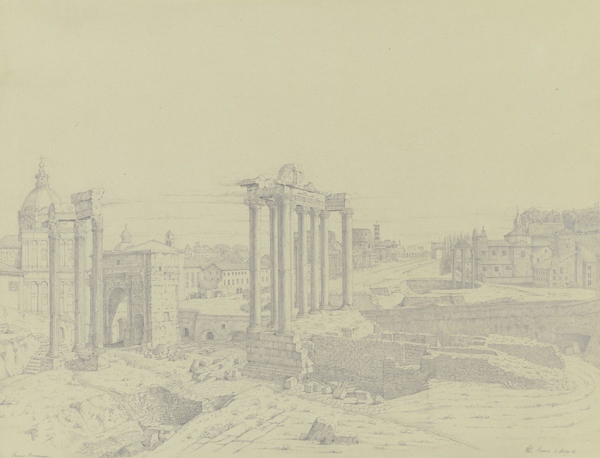 The Forum Romanum 1851