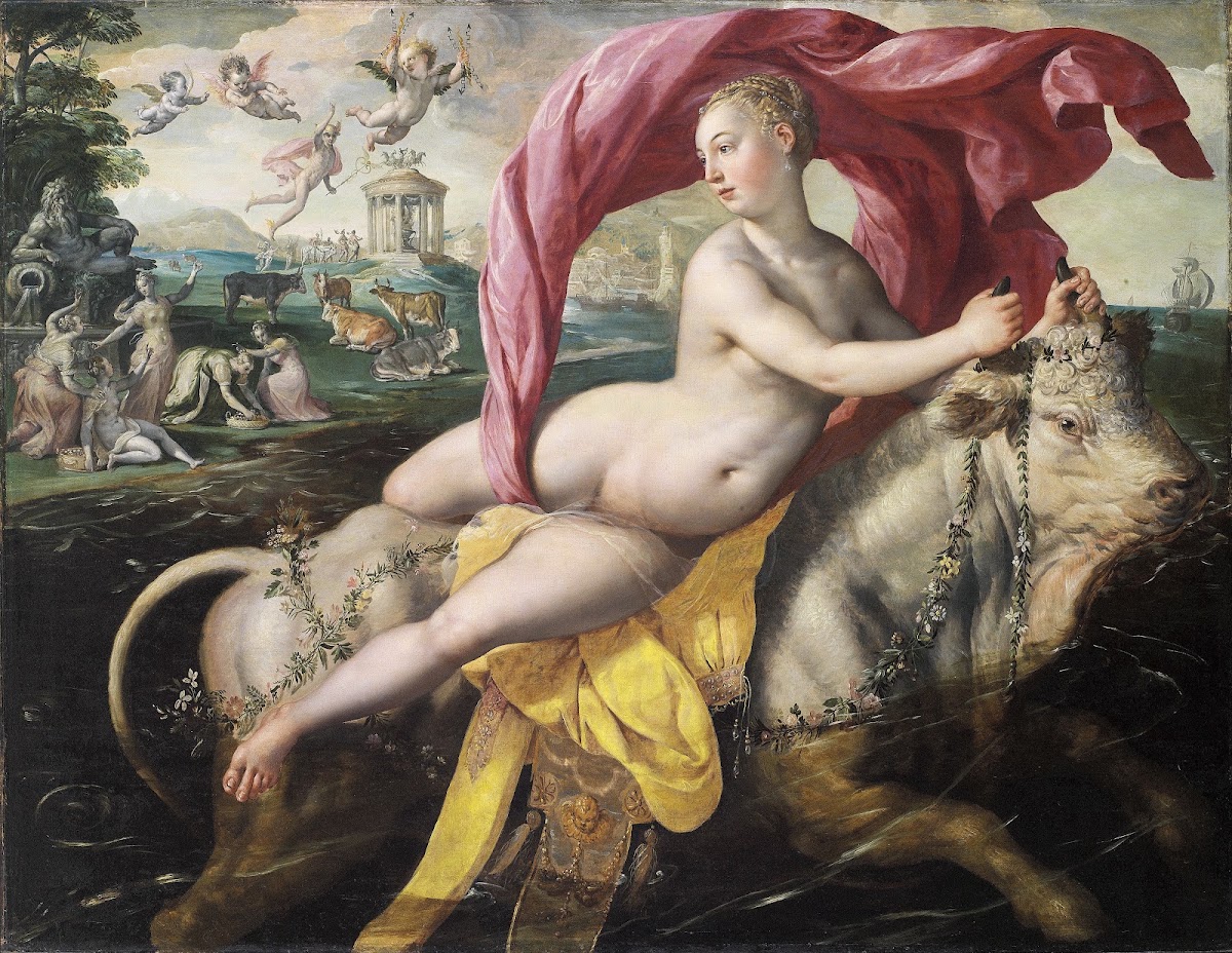 The Rape of Europa Ca 1590