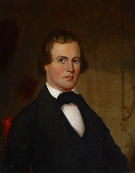 Portrait of Joseph E Pope ca 1845