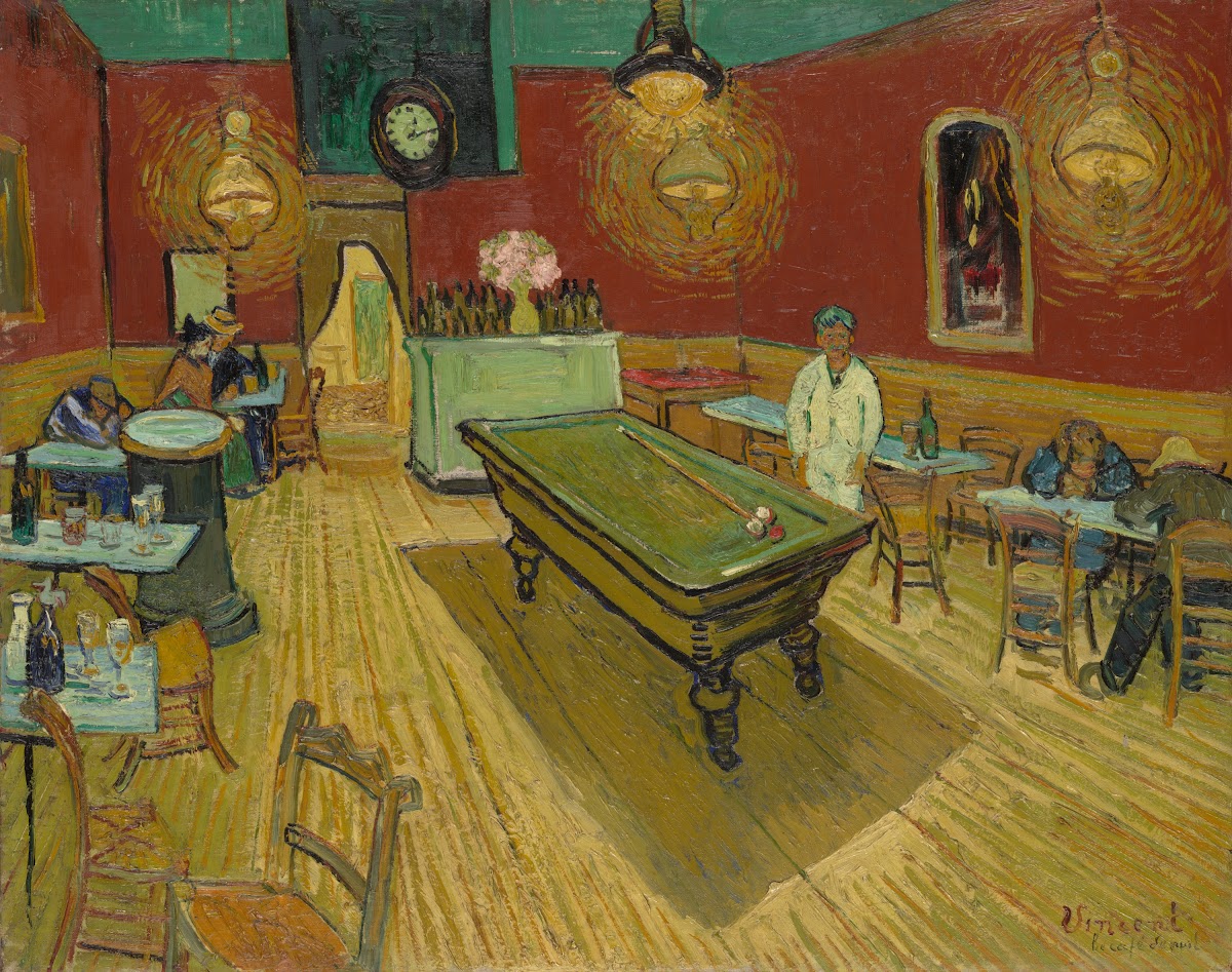 Le café de nuit The NightCafé 1888