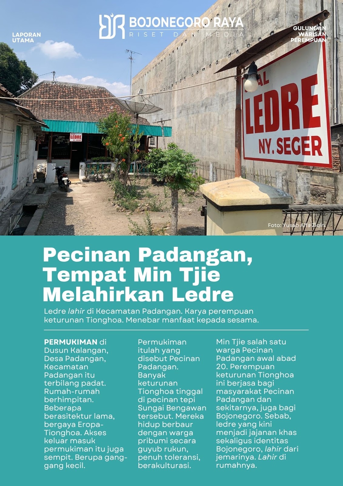 Ledre, Gulungan Warisan Perempuan