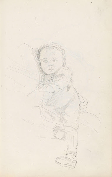Barn på mors fang between 1844   1854