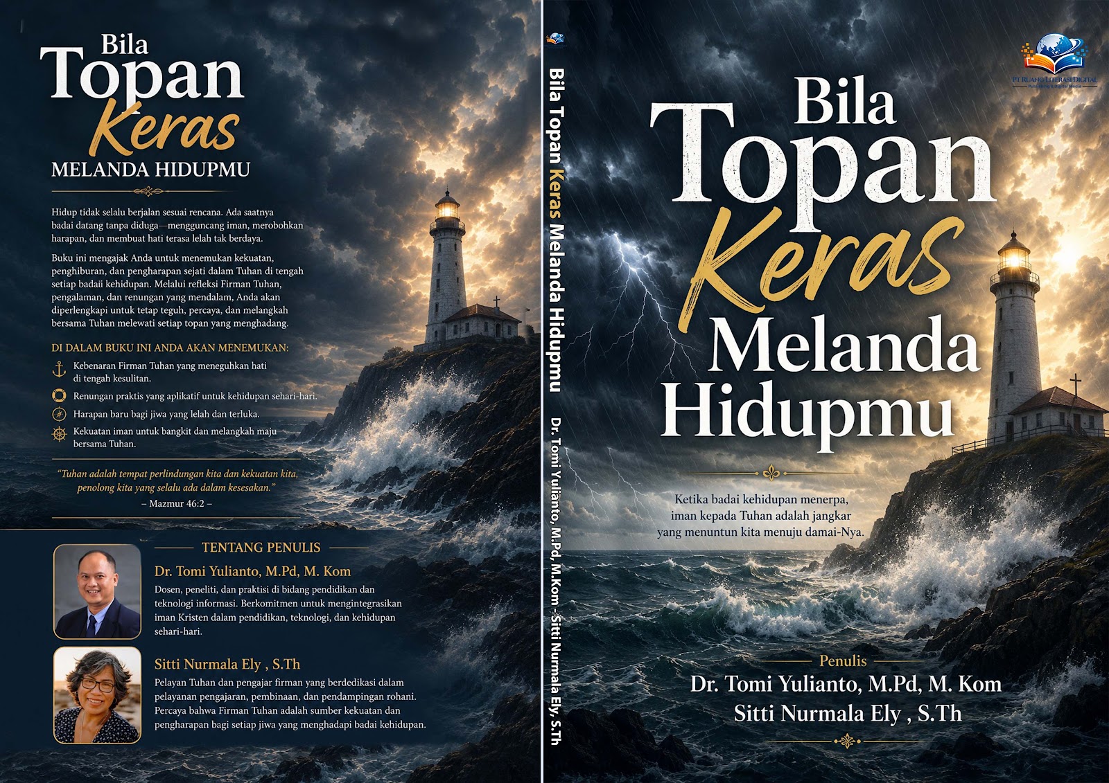 Cover depan Bila Topan Keras Melanda Hidupmu