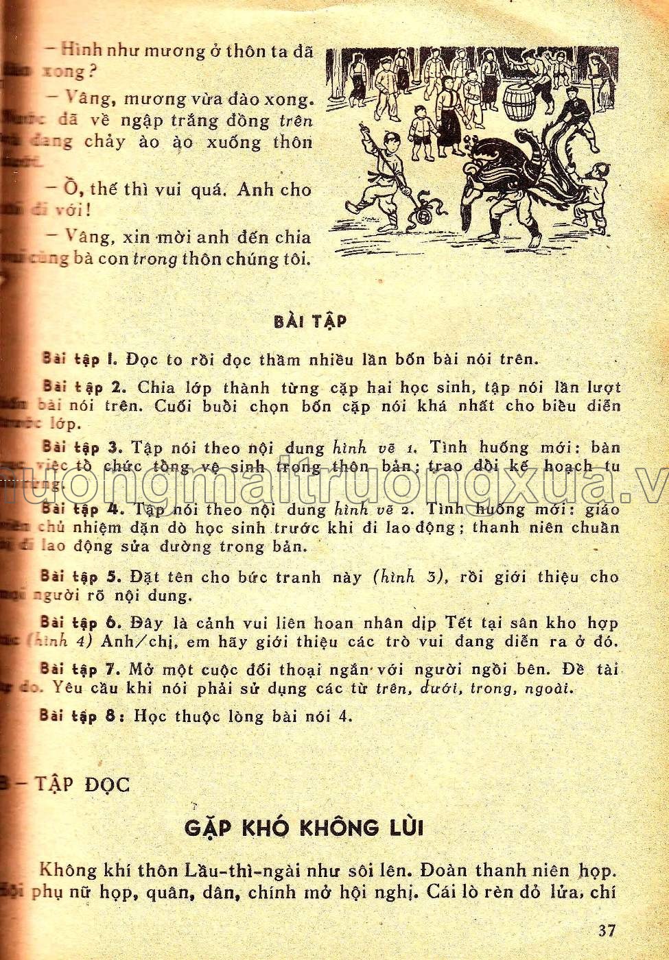 Sách học tiếng Việt ( tập 3 - 1978) - Trang 191