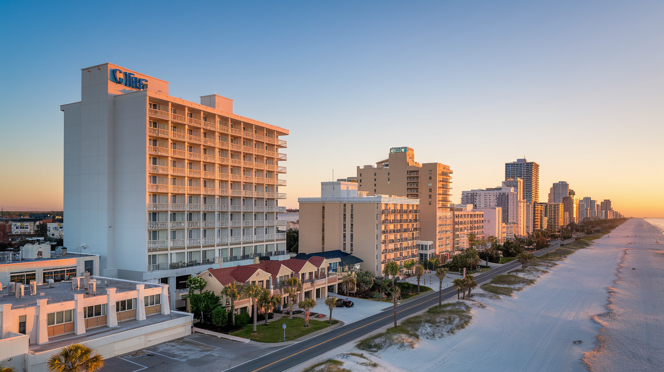 Distance and Travel Guide: Myrtle Beach from Girard, GA