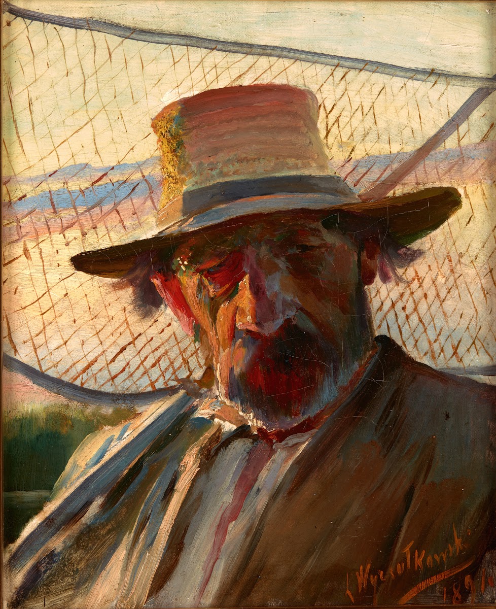 Fisherman with a Net 1891