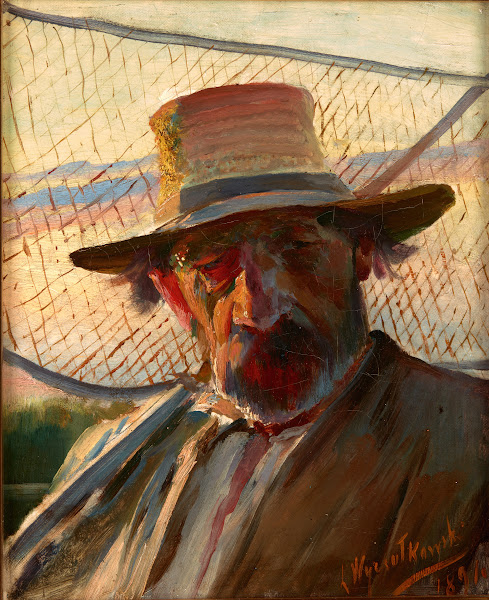 Fisherman with a Net 1891