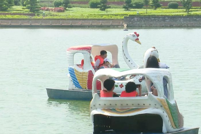 Công viên Hòa Bình - không gian xanh giữa lòng đô thị - Đài Phát thanh và truyền hình Hà Nội