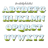 Canva Frame Letters in Groovy Retro Font with photo 2 template 162
