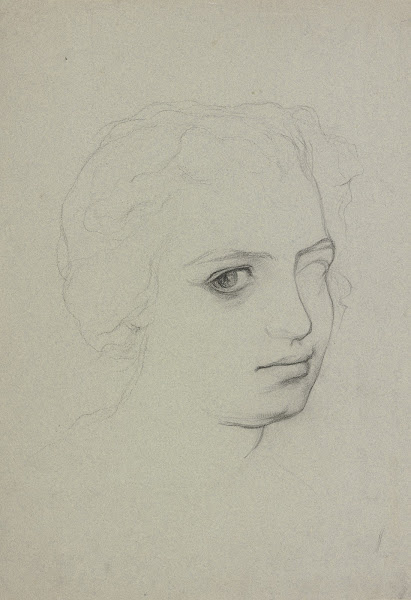 Head of a young woman 1851  1858