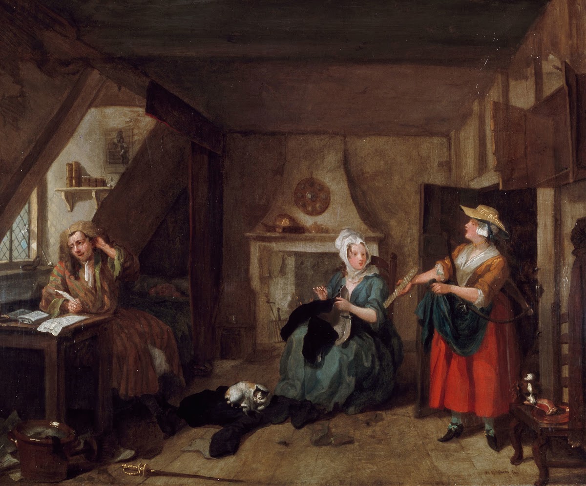 The Distressed Poet 1733 1735