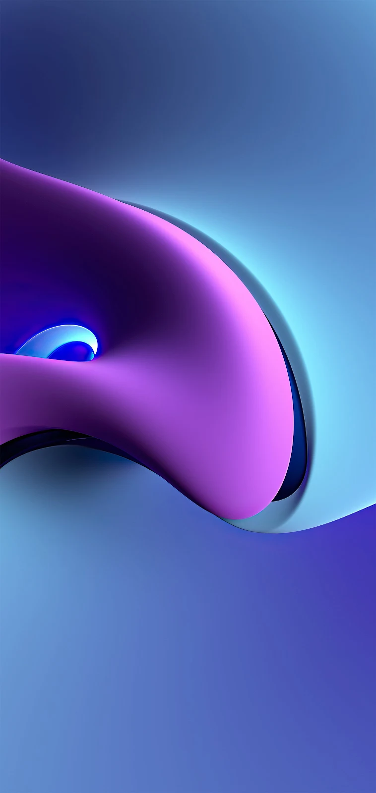 A Cool Light, Water, Liquid, Purple 2K iPhone Wallpaper for Free Download in High Quality [1516x3200]