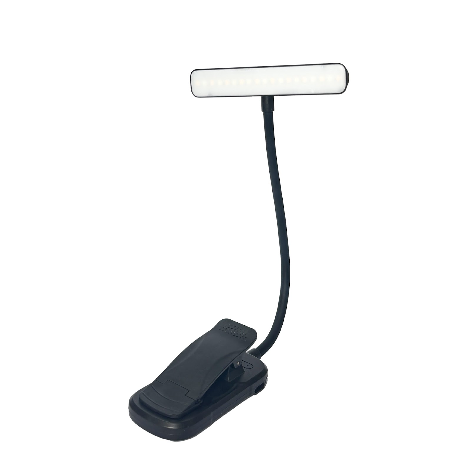 LED-Buchklemme mit 19 LEDs für augenschonendes Lesen