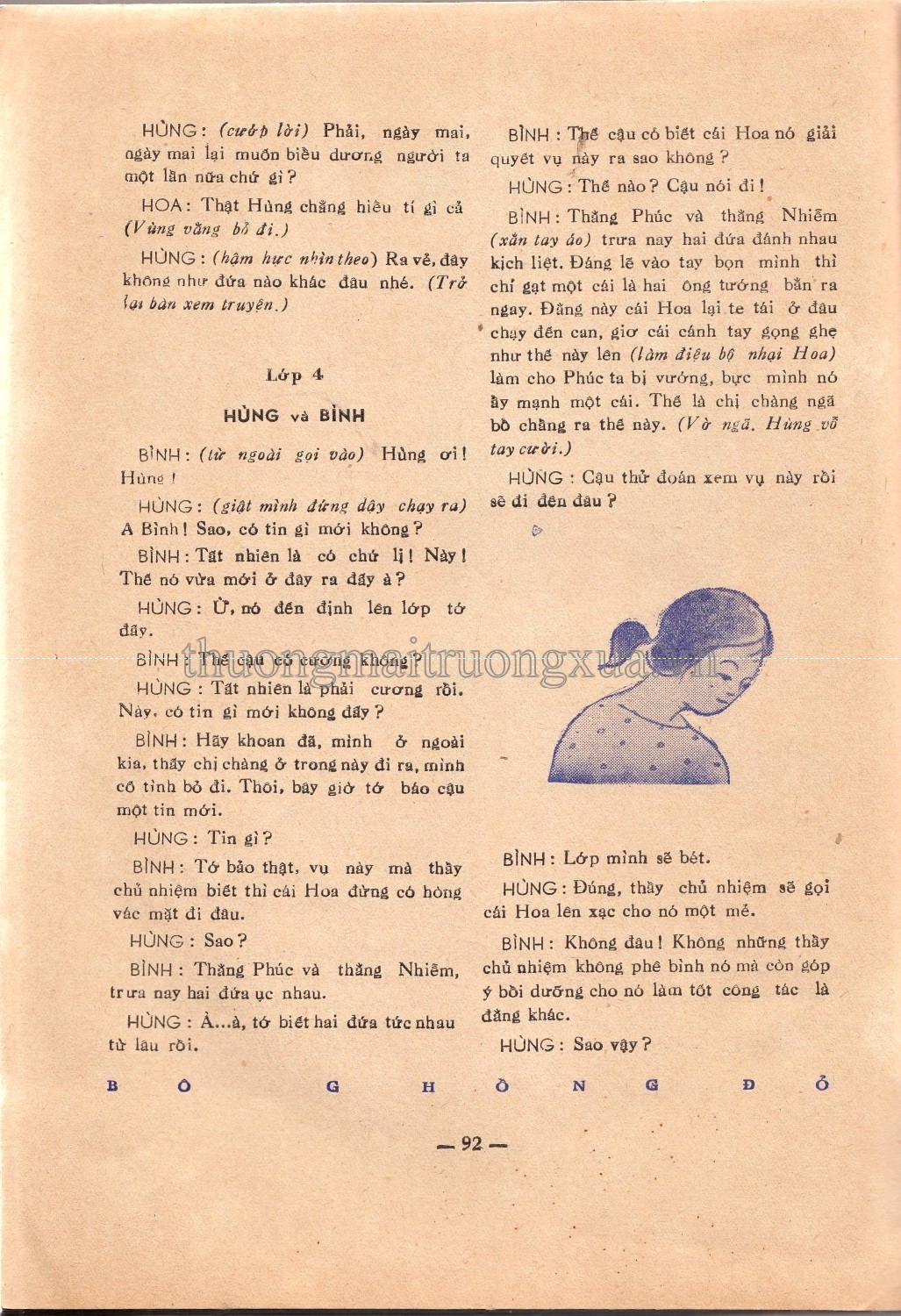 Bông hồng đỏ (Kim Đồng 1970) - Trang 92