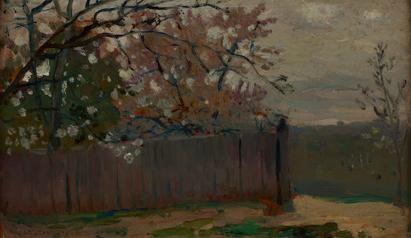Early Spring at Ville dAvray 1895