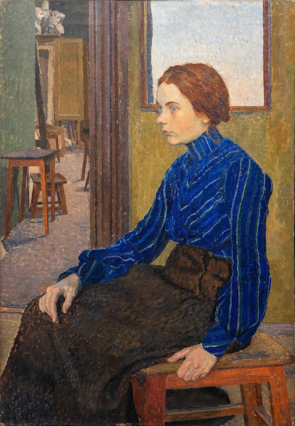 Girl in Blue 1904