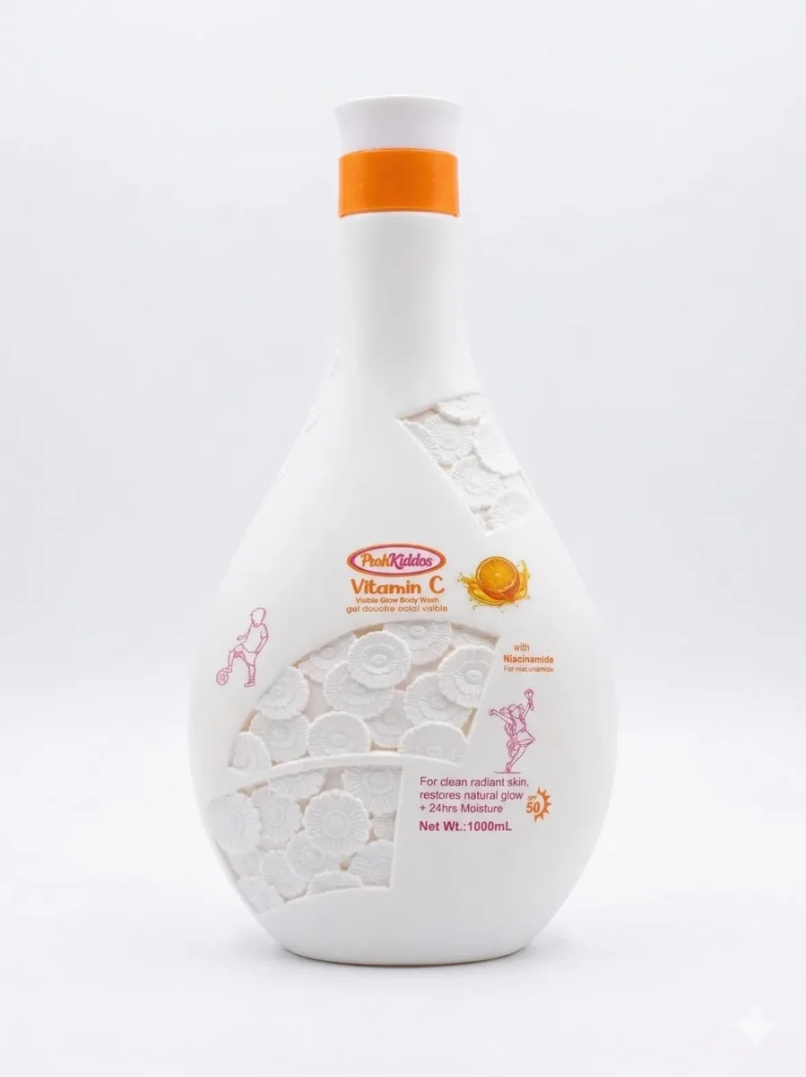 PoshKiddos Vitamin C Visible Glow Body Wash