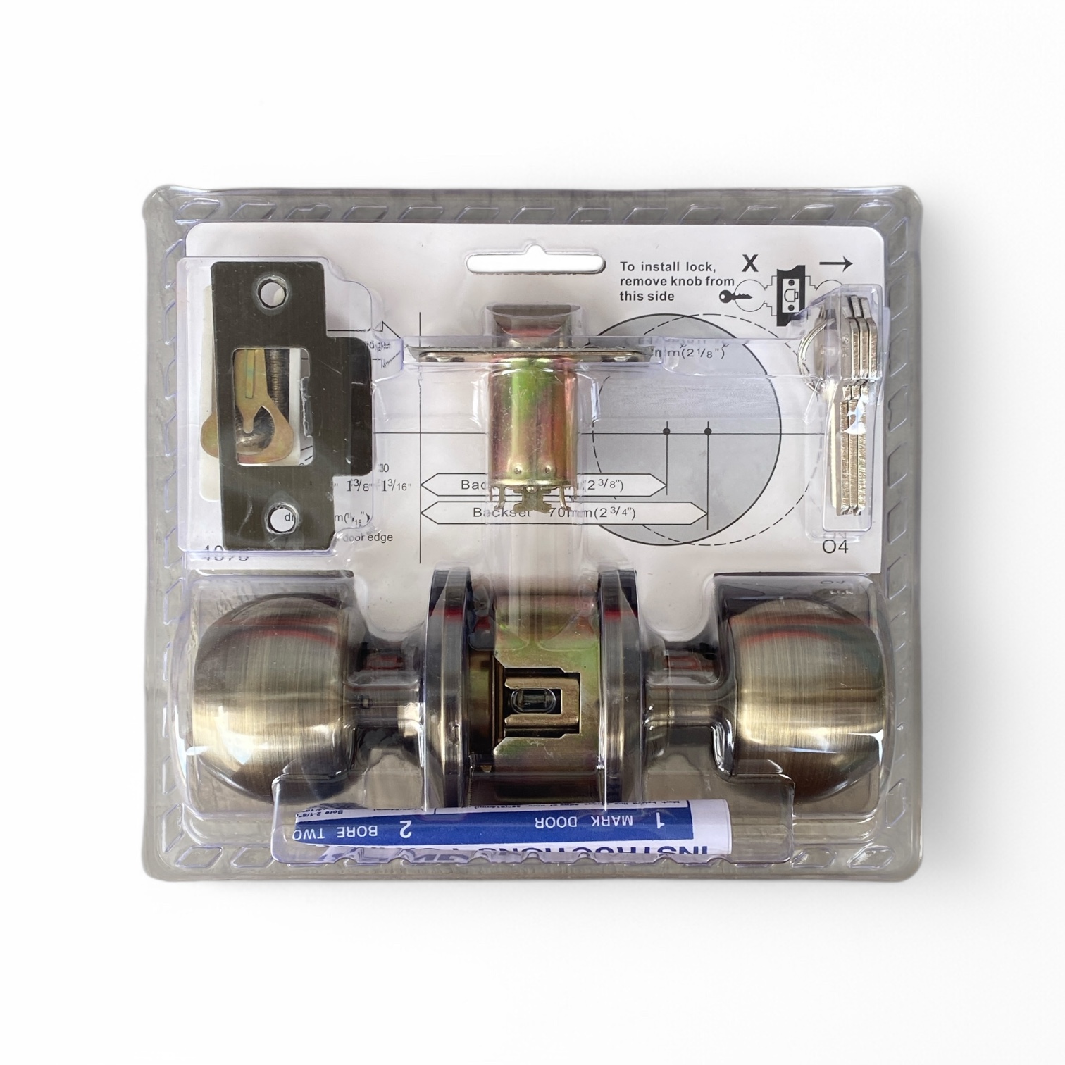 Amerilock Doorknob AL#587