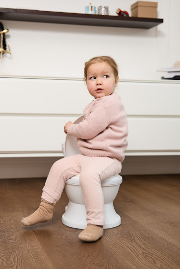 Дитячий горщик Twins Туалет сірий