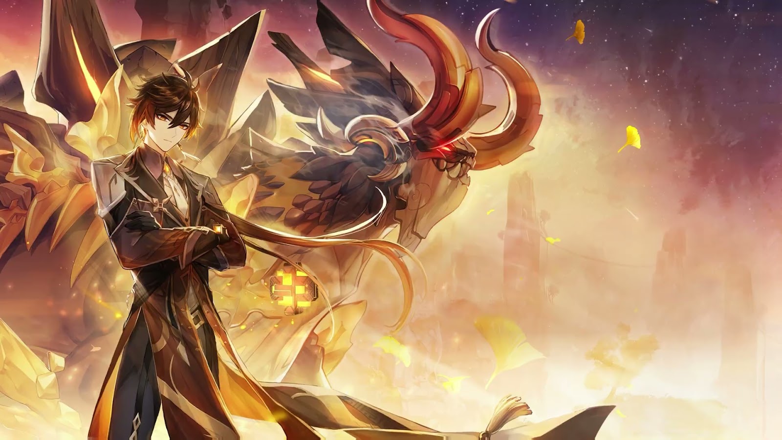 Zhongli | Genshin Impact 4K Live Wallpaper