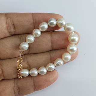 GL160226C Gelang Mutiara South Sea White B 6,5-9,5 mm