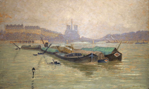 Lile Saint Louis Et Notre Dame Vues Du Pont Dausterlitz 1910