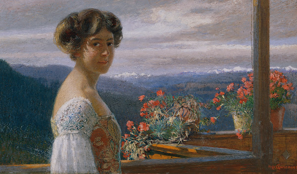 Alice Charlemont Die Tochter Des Malers 1909