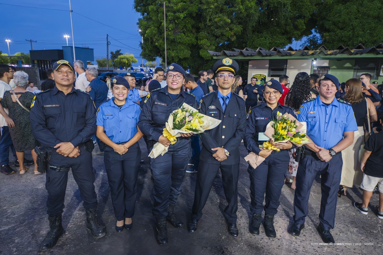 Prefeito de Boa Vista entrega novas viaturas e carabinas para a Guarda Civil Municipal em evento oficial