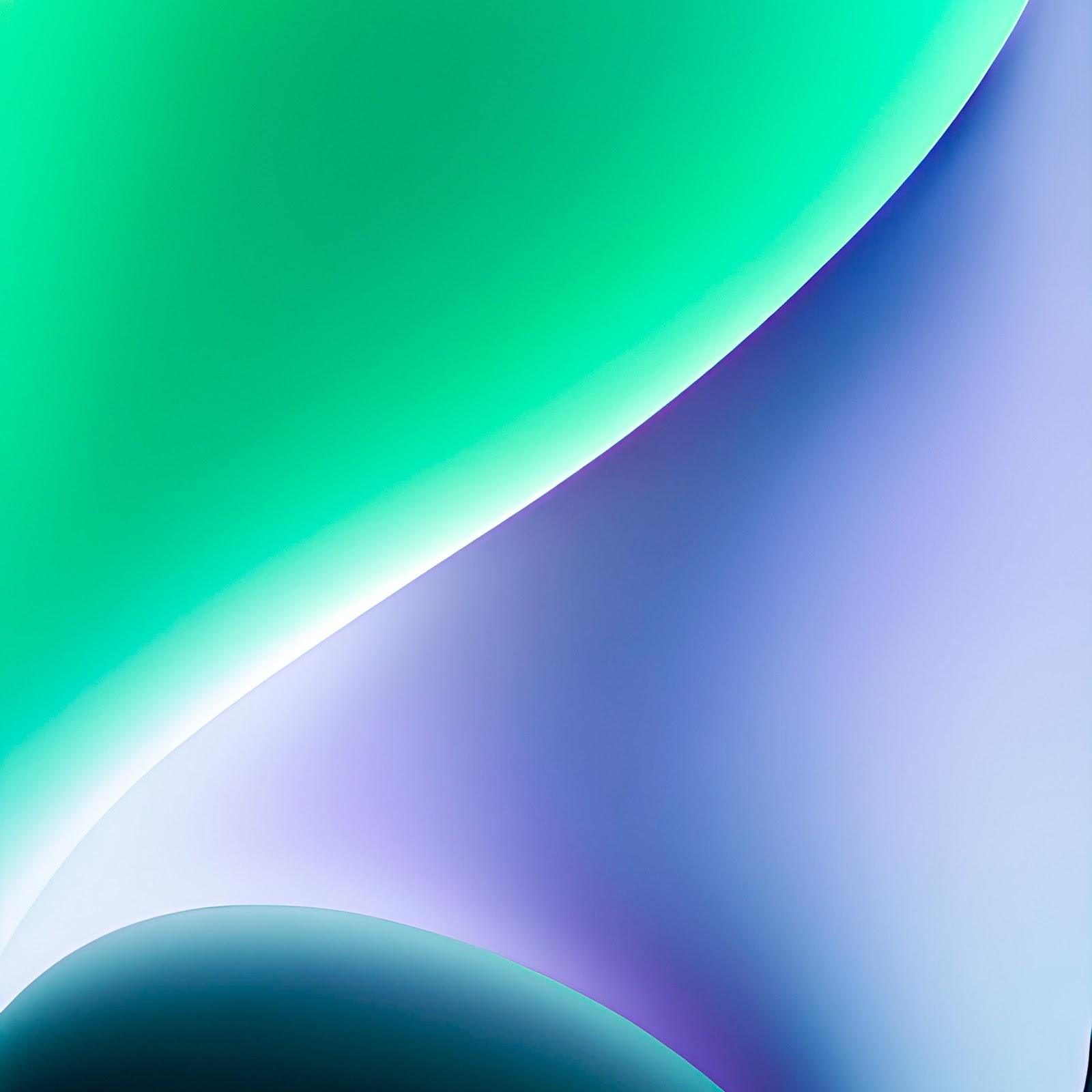Download Abstract Green And Blue Waves 5K iPhone