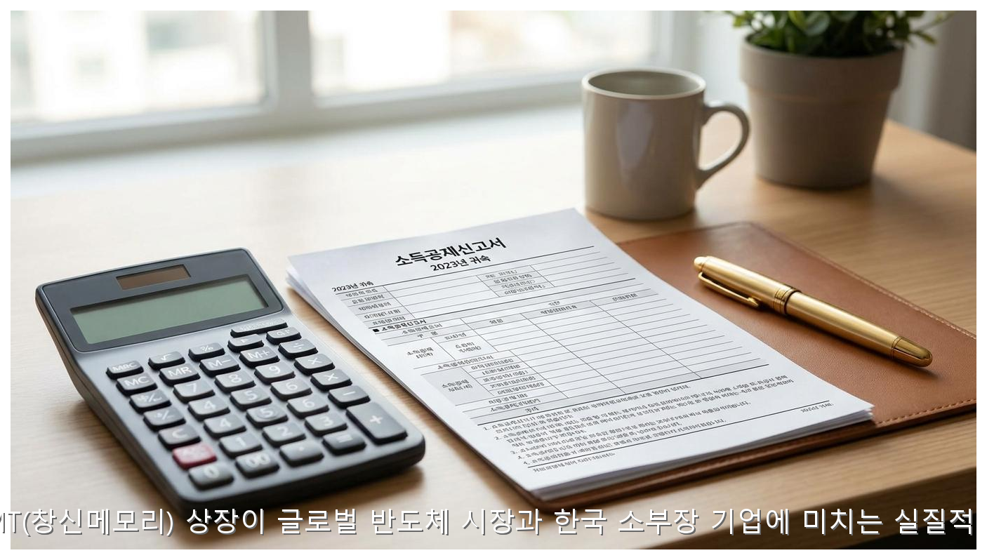 중국 CXMT(창신메모리) 상장이 글로벌 반도체 시장과 한국 소부장 기업에 미치는 실질적 영향 분석 핵심 안내 및 분석 인포그래픽 (8)