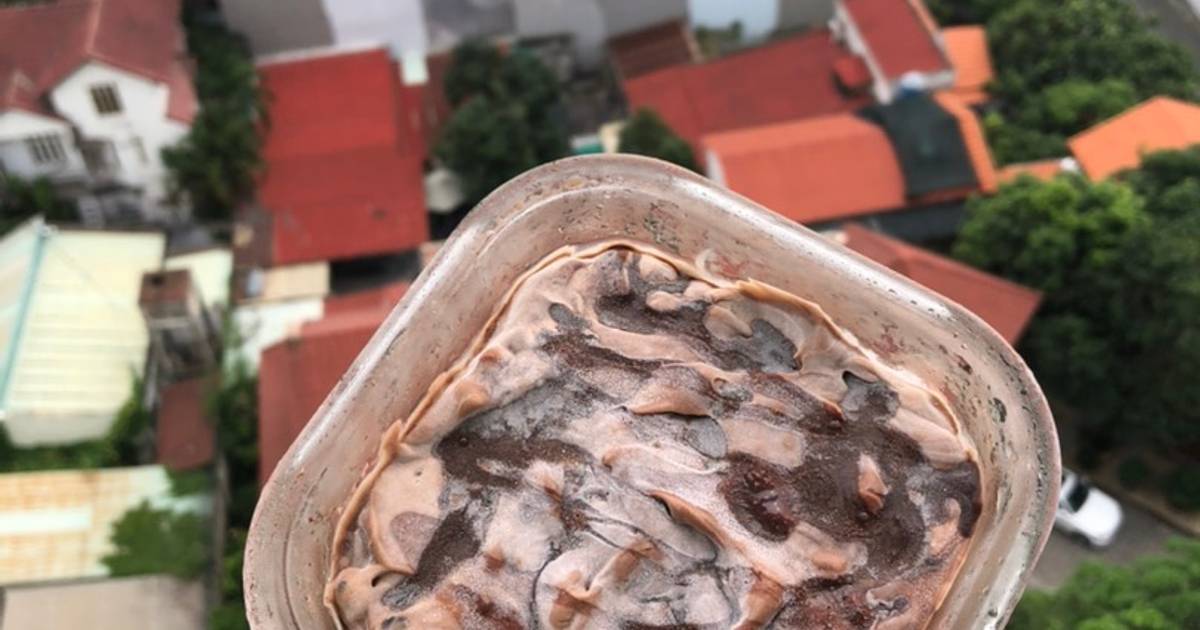 Milo chocolate chip ice cream