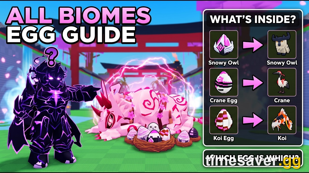 Stealing a heavy egg and outrunning the biome guardian in Steal An Egg