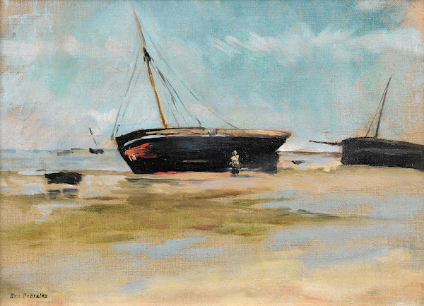 Bateau À Marée Basse