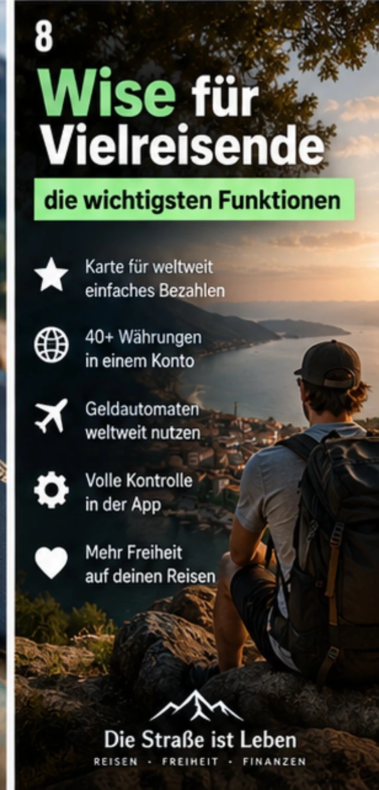 Wise für Vielreisende: Die wichtigsten Funktionen und ein Plan B