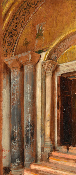 Doorway San Marco Venice 1891