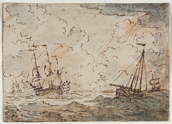 Ships at Sea 1600s