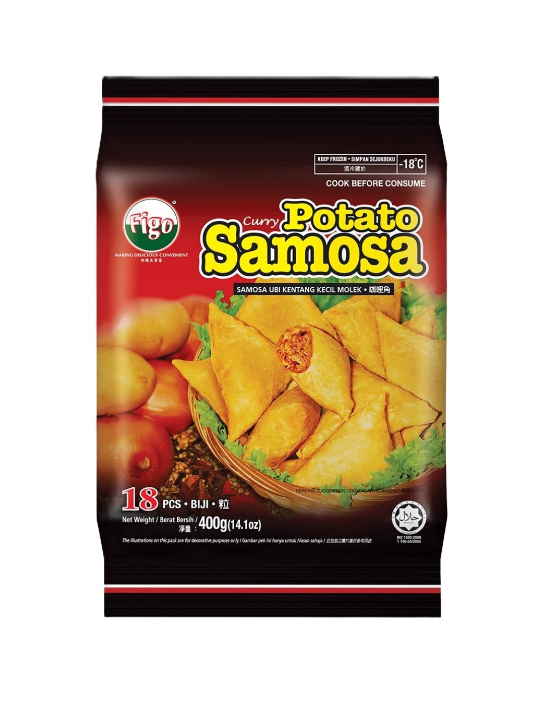 Figo Curry Potato Samosa