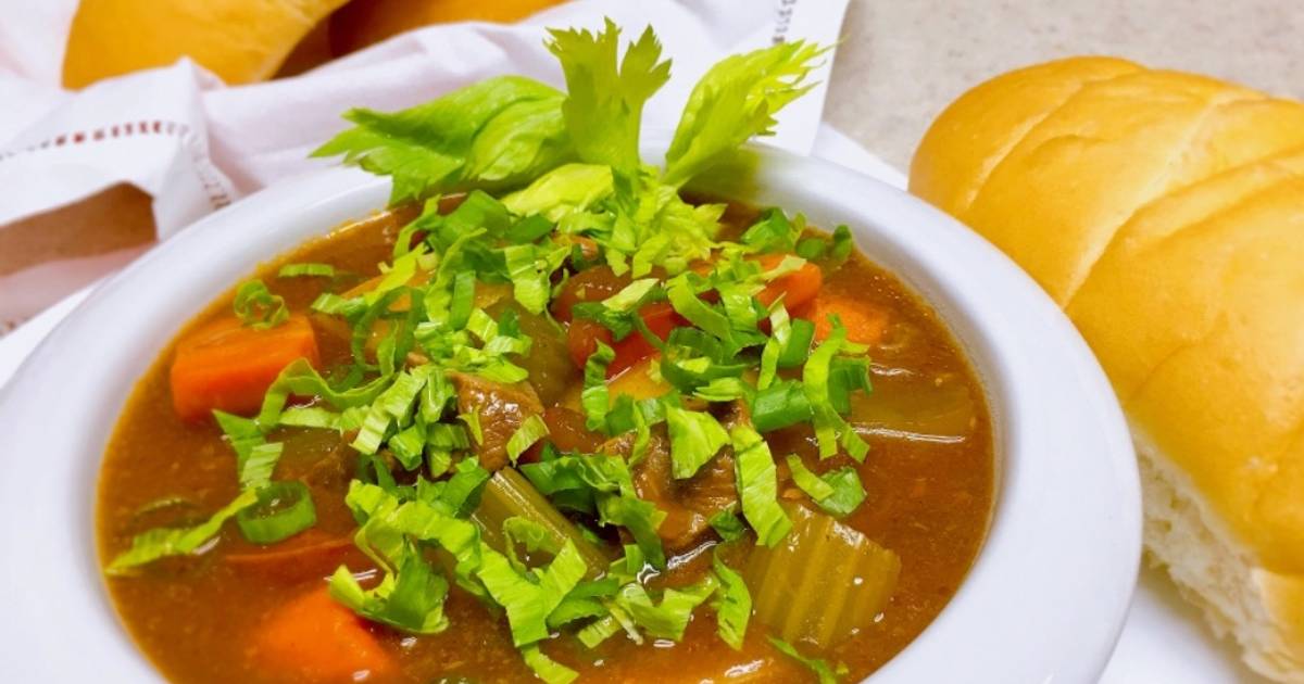 Slow Cooker Beef Stew/ thịt bò hầm bằng nồi Slow cook 👩‍🍳