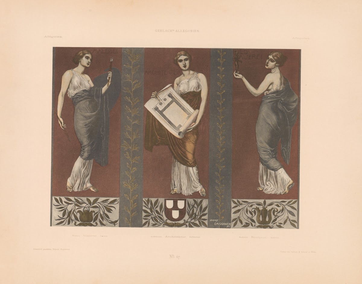 Allegorien neue Folge Pl068 1900