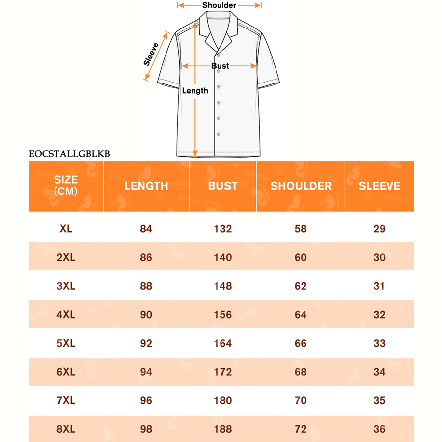 AOP EO Shirt TALL Cuban Collar Version