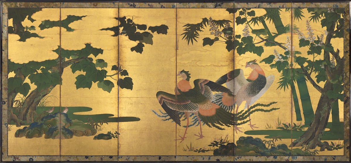 Phoenixes and Paulownia late 1500s