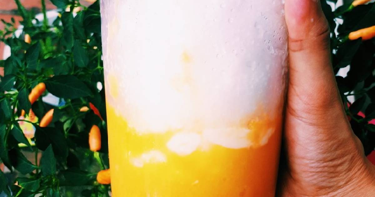 Sinh tố xoài dứa