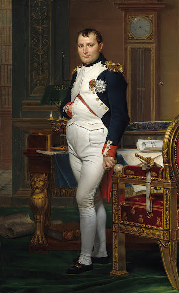 The Emperor Napoleon in His Study at the Tuileries 1812