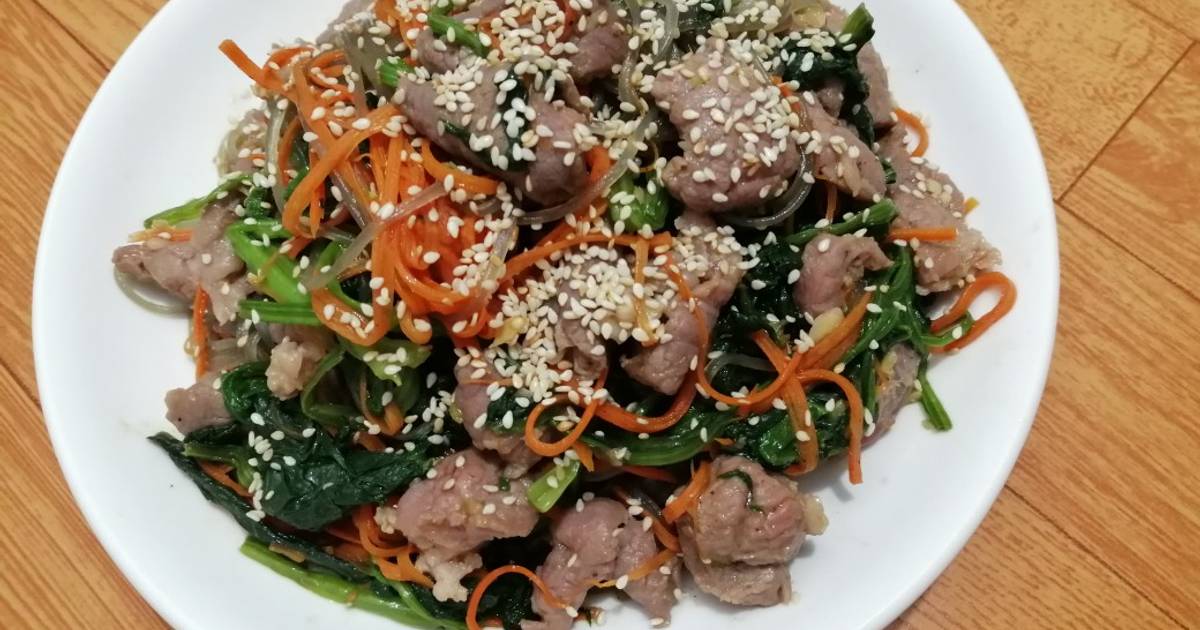 Miến trộn thịt bò