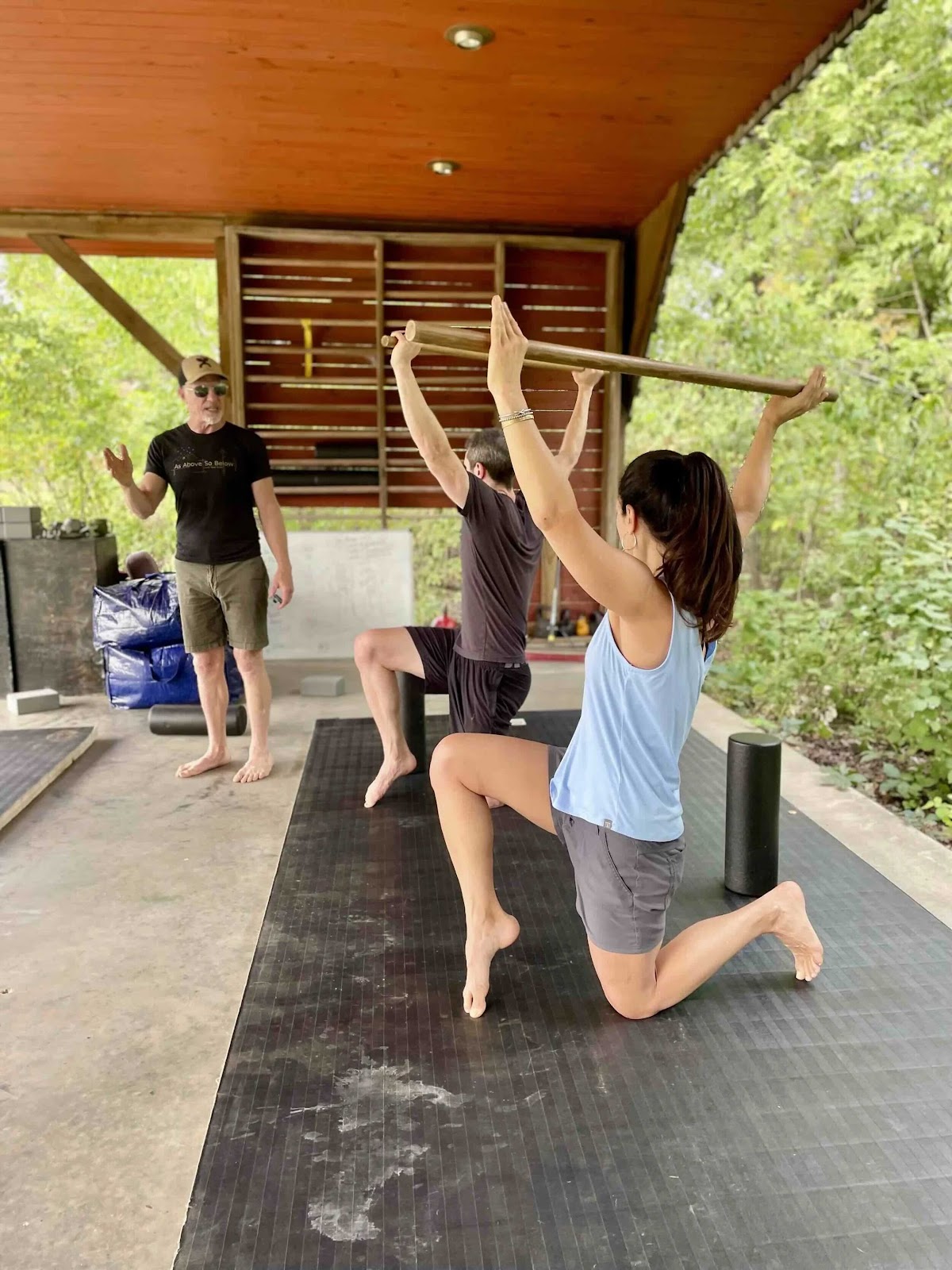 MoveWise half kneeling lunge