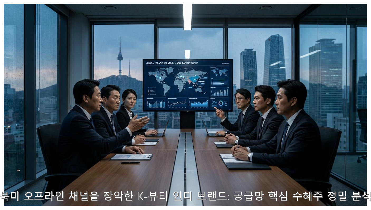 북미 오프라인 채널을 장악한 K-뷰티 인디 브랜드: 공급망 핵심 수혜주 정밀 분석 핵심 안내 및 분석 인포그래픽 (8)